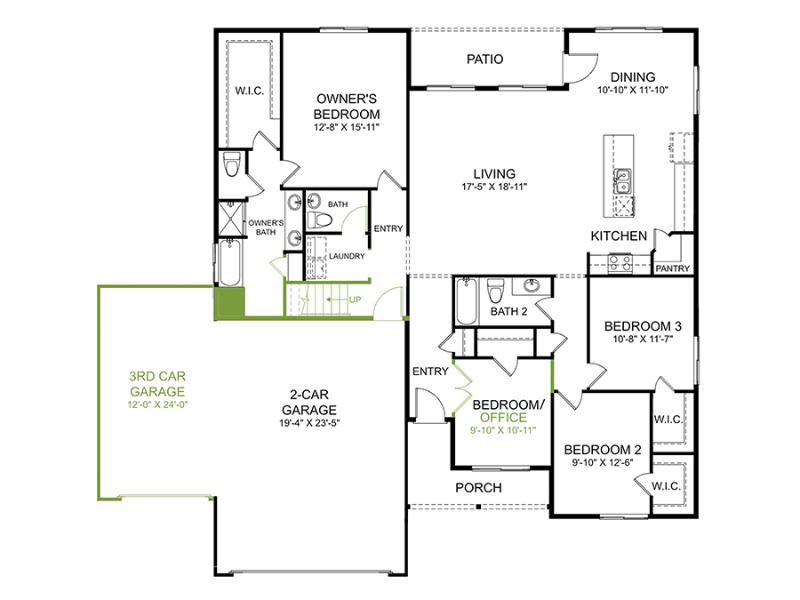 Main Level Floor Plan